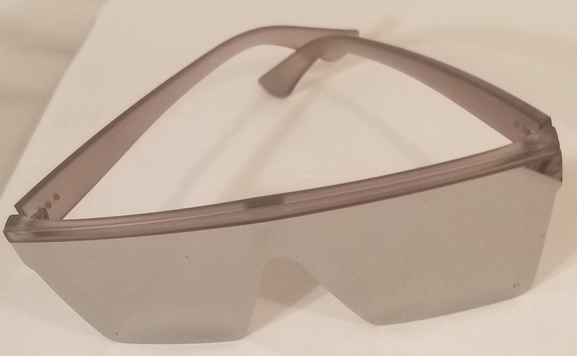 GREY Slopes! Grey Frame Flat Top Tinted Sunglasses