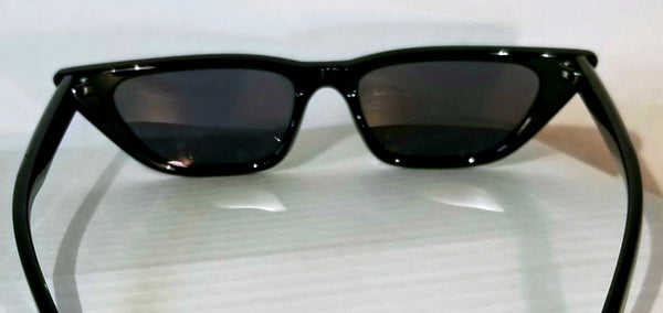 CatTastic BLACK! Black Frame Kitty Cat Dark Sunglasses