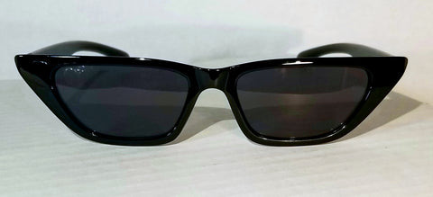 CatTastic BLACK! Black Frame Kitty Cat Dark Sunglasses