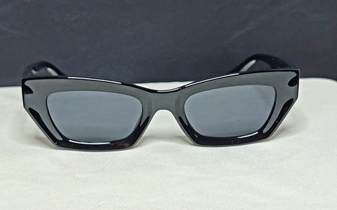 CatWarrior BLACK! UNISEX Thick Black Frame Cat Eye Sunglasses