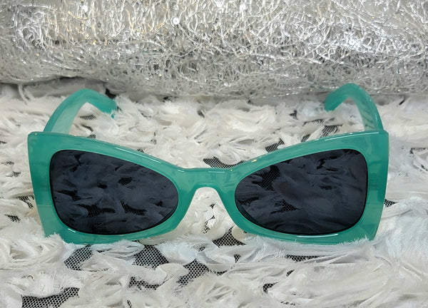 MINT Green ShowStoppers! Frame Classic Sunglasses