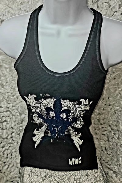 WIWC Design "Thinking Out Loud!" Black Tank Top