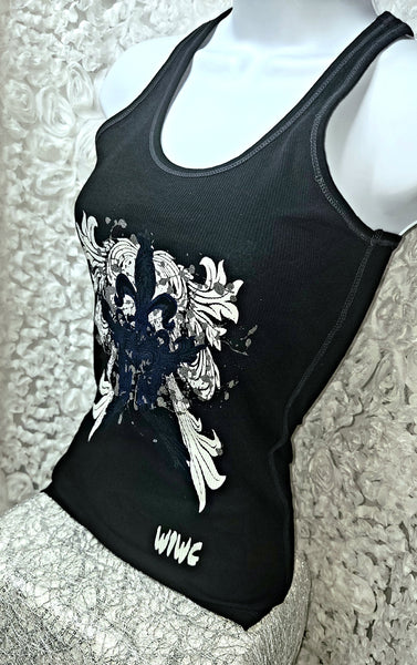 WIWC Design "Thinking Out Loud!" Black Tank Top