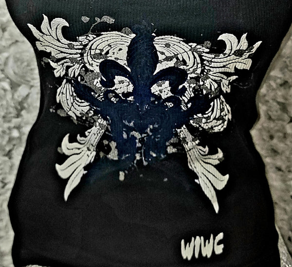 WIWC Design "Thinking Out Loud!" Black Tank Top