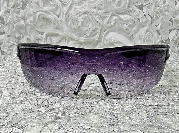 PURPLE Rapp! Purple Tinted Wrapped Sunglasses