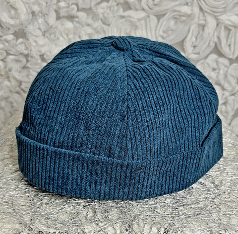 Docked Out Cap! Blue/Turquoise Dark Docker Style Hat