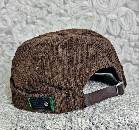 Docked Out Cap! Brown Docker Style Hat