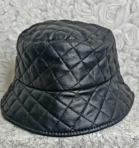 HatLicious Black! Polyurethane Bucket Hat