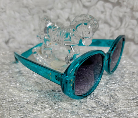 TEAL Lite! Simple Framed Ombre Fashion Glasses