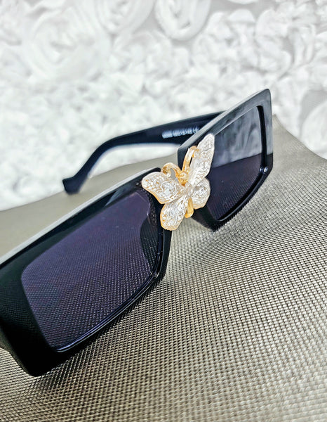 ButtaFly BLACK! Flying Butterfly Frame Glasses 4 Fashion