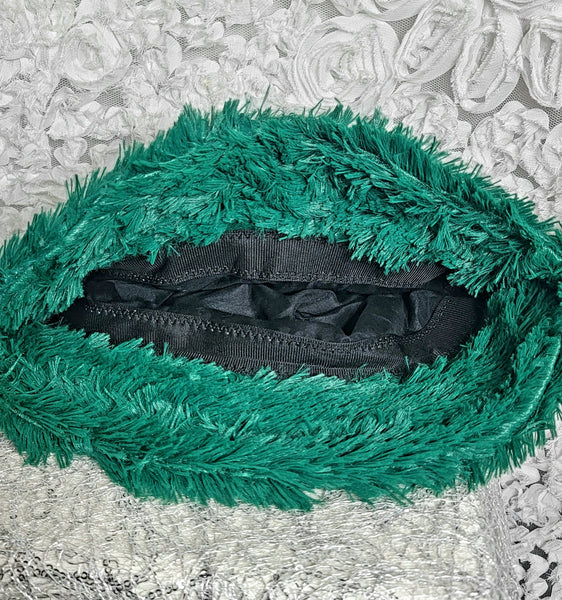 Bucket MaDnEsS GREEN! Soft, Furry, & Plush Bucket Hat