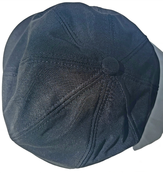 HatTastic Love! Black Poly B-Boy Cap